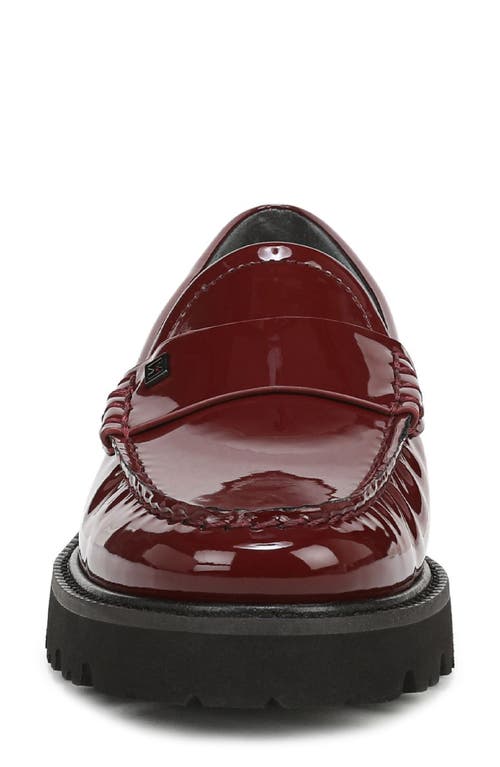 Sarto By Franco Sarto Saffron Loafer In Burgundy