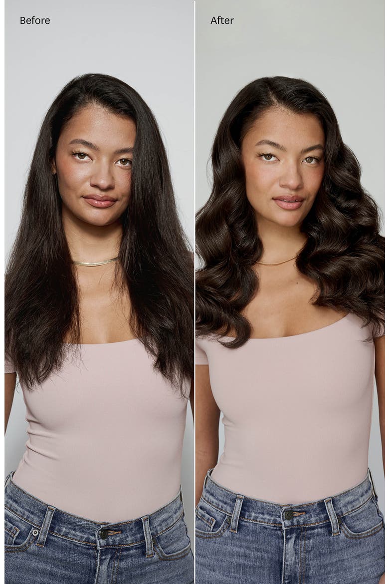 SinglePass Curl X 1" Ceramic Extra-Long Barrel Curling Iron, Alternate, color, SATIN BLUSH