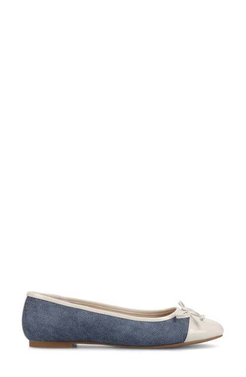 Journee Collection Kaiah Ballet Flat In Blue