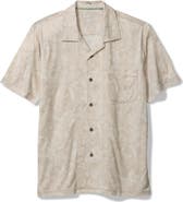 Tommy Bahama Vista Mar Leaf it to Me Short Sleeve Camp Shirt