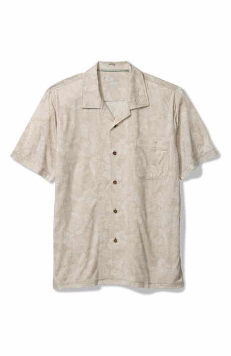 Tommy Bahama Vista Mar Leaf it to Me Short Sleeve Camp Shirt