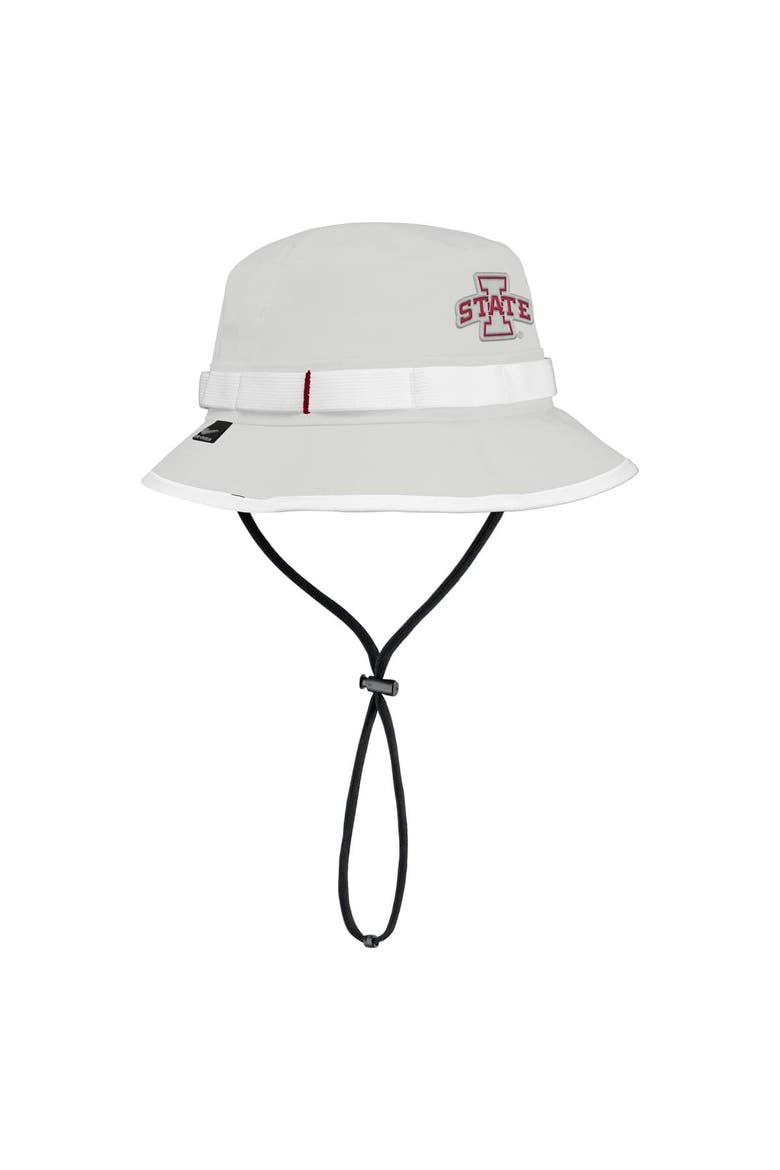 Men's Nike  Gray Iowa State Cyclones 2025 On-Field Boonie Performance Bucket Hat, Main, color, Gray