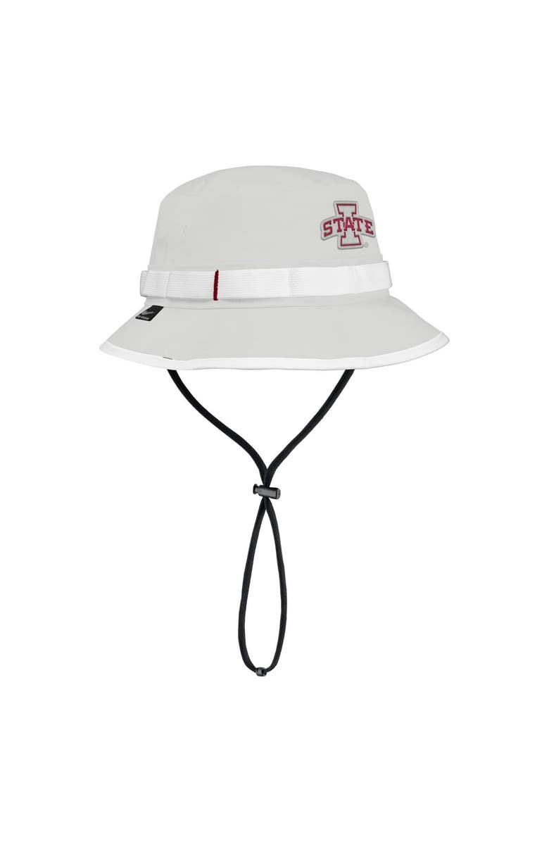 Nike Men's Nike Gray Iowa State Cyclones 2025 On-Field Boonie Performance Bucket Hat, Main, color, Gray