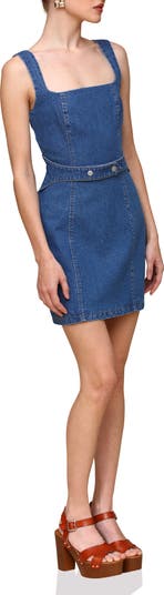 Harness Denim Body-Con Dress