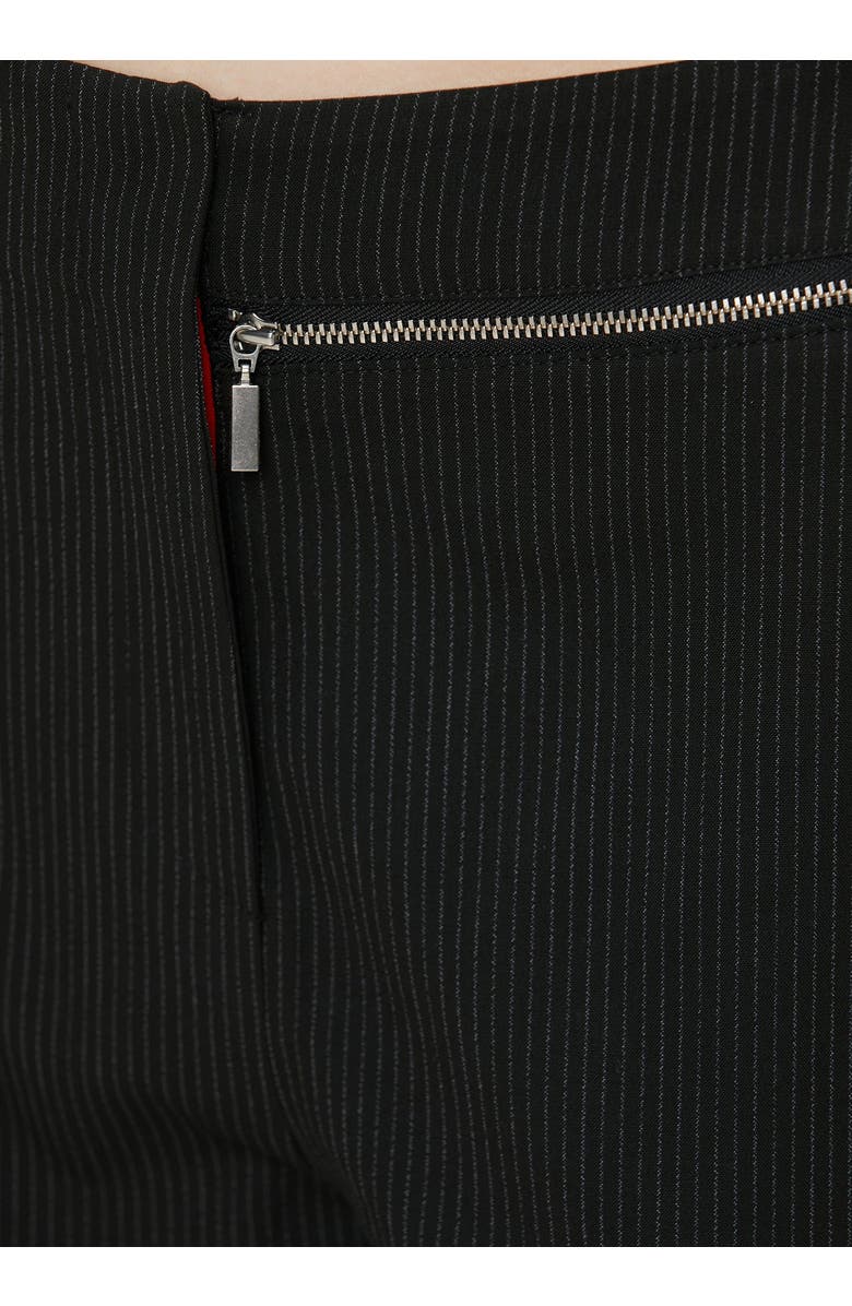 PCFG Zip Detail Skinny Women Flare Pant, Alternate, color, Black