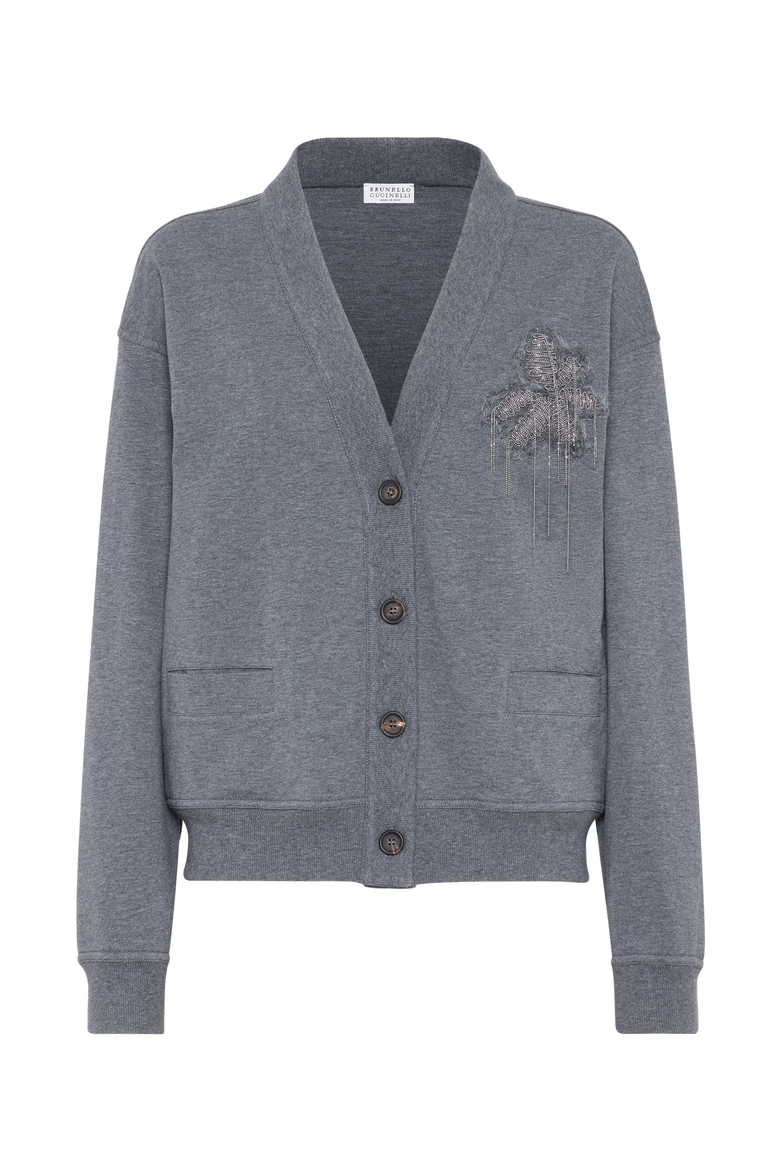Lightweight French terry sweatshirt, Main, color, Lead