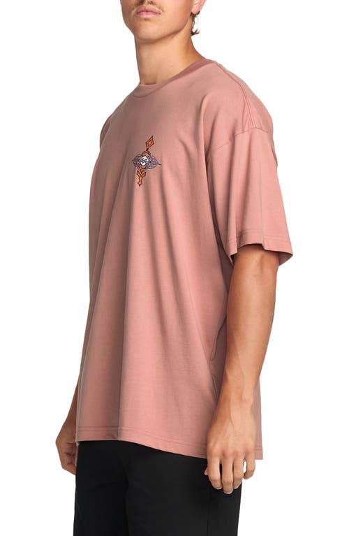 Billabong Occy Og Short Sleeve Graphic T-shirt In Pink