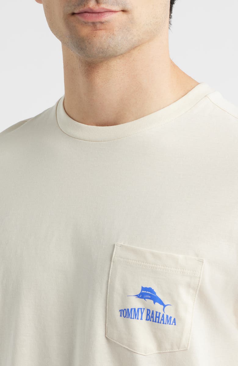 Tommy Bahama Beach Club Logo Cotton Graphic T-Shirt, Alternate, color, Vanilla Ice