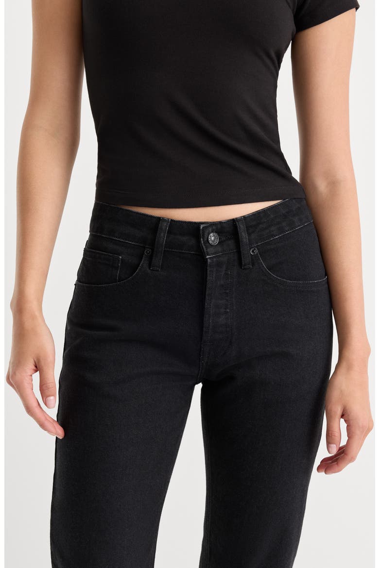 Vintage Straight Leg Jeans, Alternate, color, BLACK441