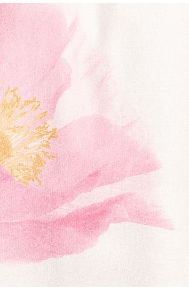 Petal & Pup Charlize One-Shoulder Maxi Sundress, Alternate, color, White Pink