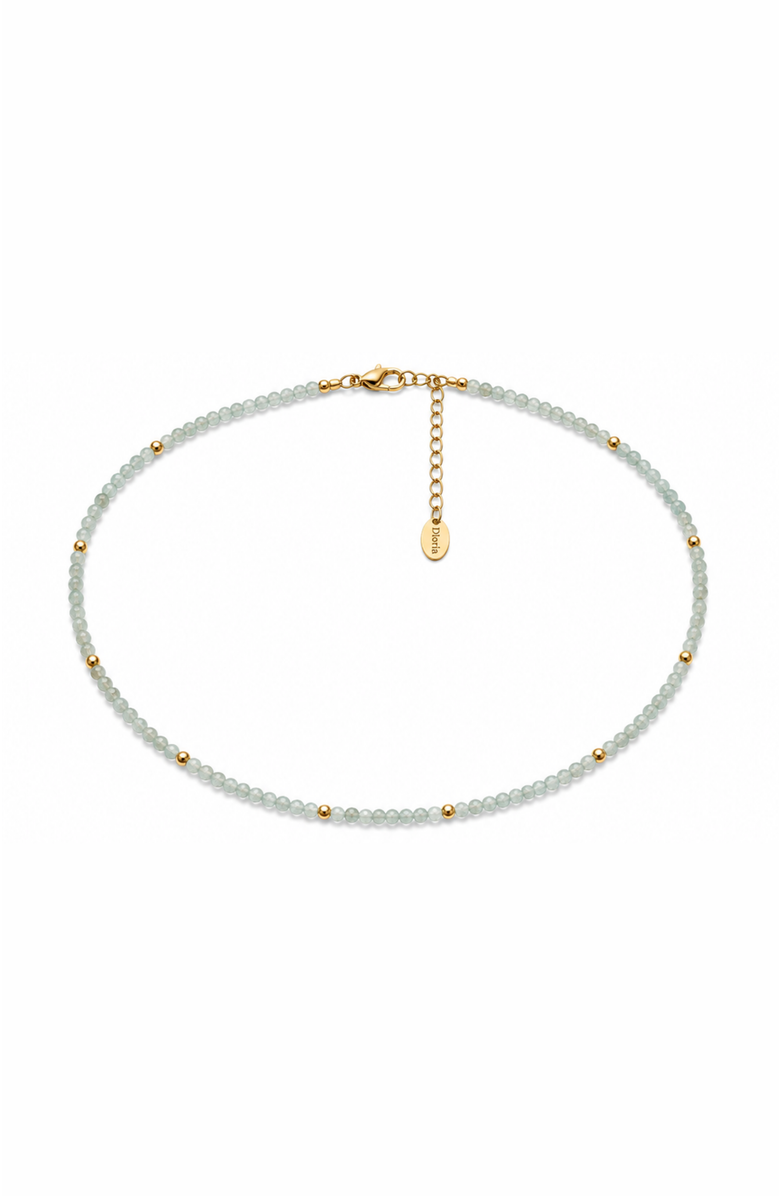 DLORIA Sea Mist Beaded Necklace, Main, color, Pale Blue