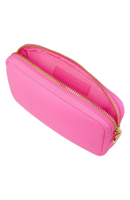 Stoney Clover Lane Small Nylon Pouch In Bubblegum