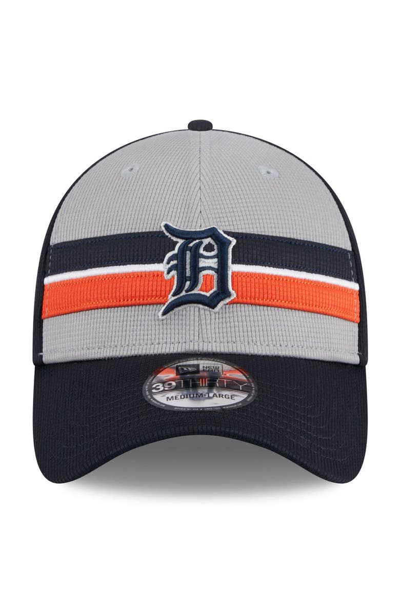 New Era Men's New Era Gray Detroit Tigers 2024 Batting Practice 39THIRTY Flex Hat, Alternate, color, Gray