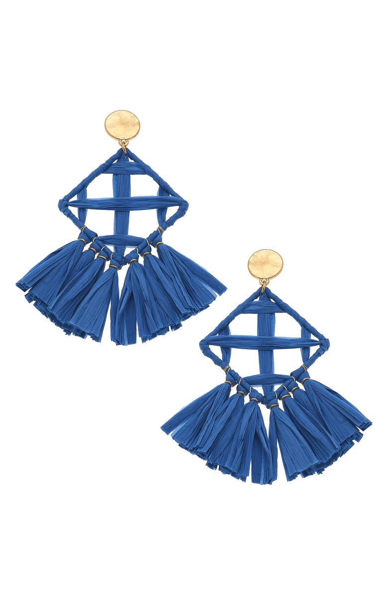 Canvas Jewelry Calista Statement Earrings, Main, color, 