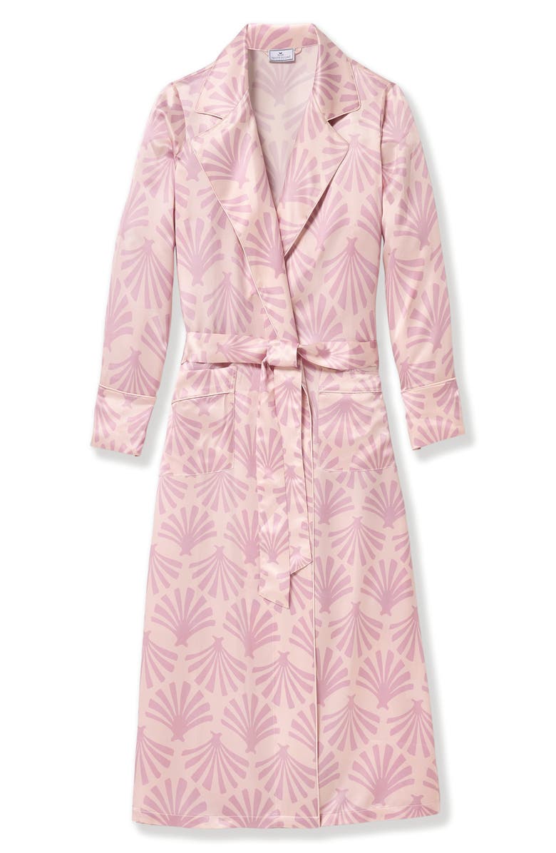 Petite Plume Silk Robe, Alternate, color, Pink