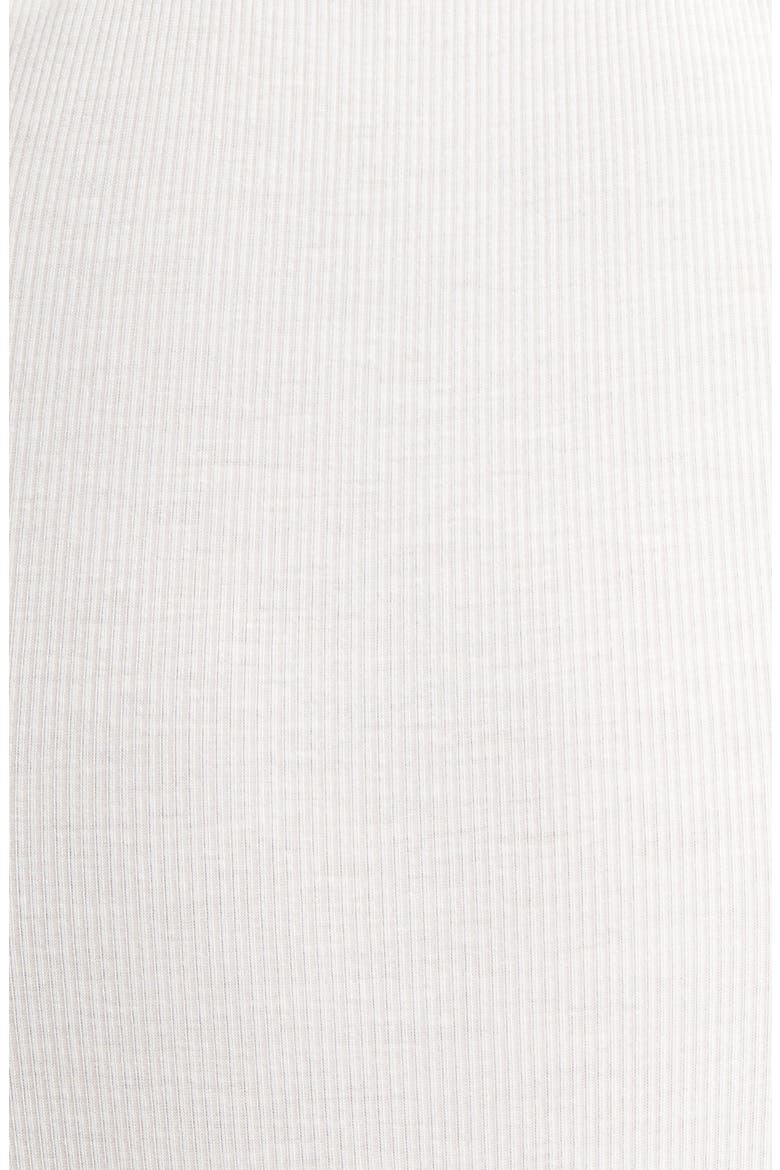 Rib Underwire Bodysuit, Alternate, color, WHITE