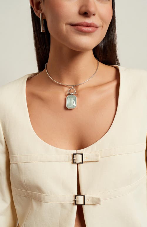Cxc Omega Light Choker In Metallic
