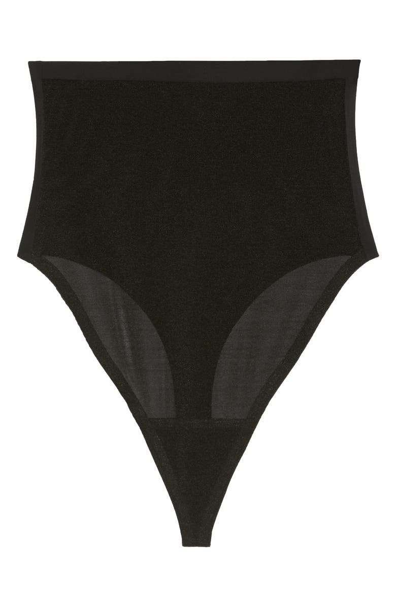 SKIMS Sheer Sculpt High Waist Thong, Alternate, color,