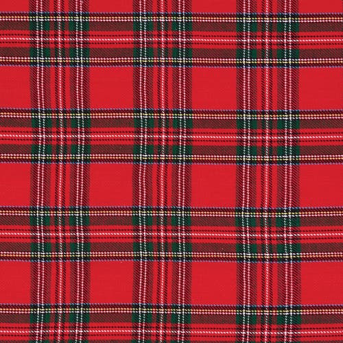 C & F Home C&f Home Arlington Plaid Cotton Woven Placemats Set Of 6, 13" X 19" In Red