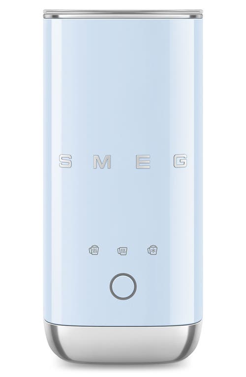Smeg Mini Milk Frother In Blue
