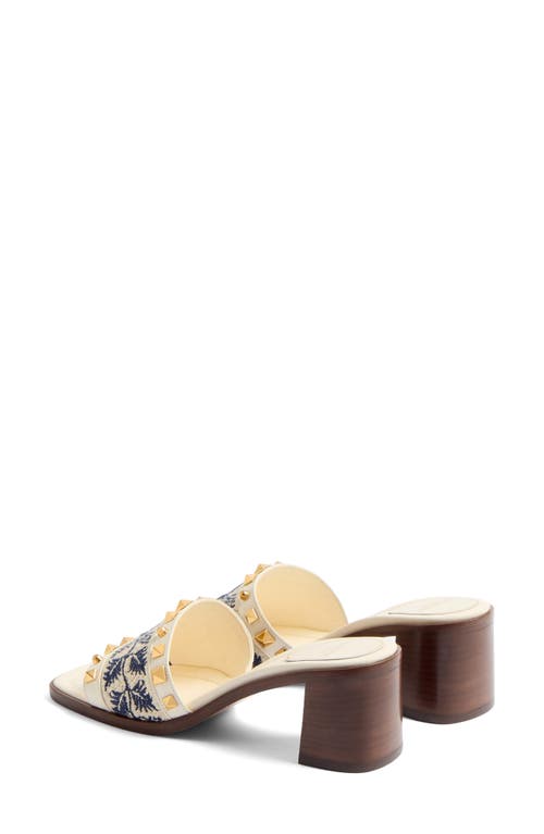 Valentino Slide County T. 60 In Ivory/multi