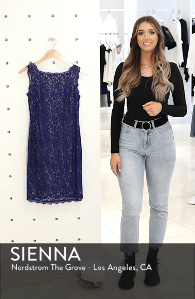 SLEEVELESS LACE DRESS, sales video thumbnail