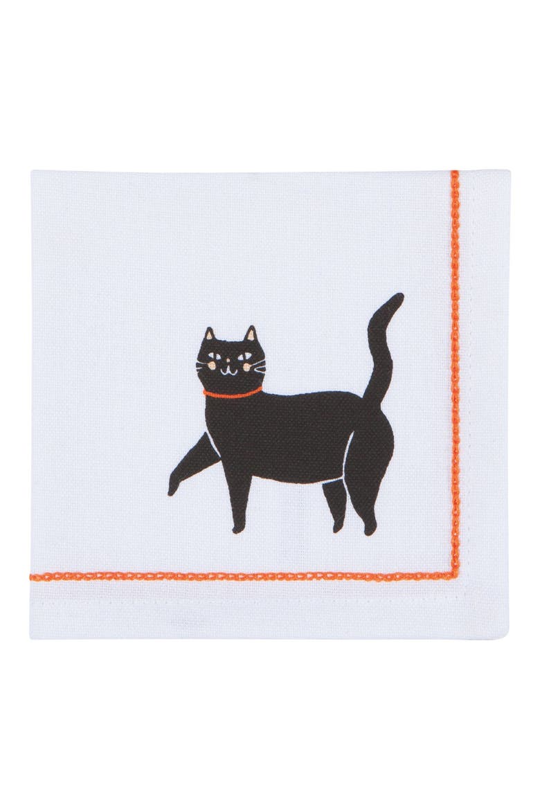 Boo Crew Set of 4 Cocktail Napkins, Alternate, color, BOO CREW