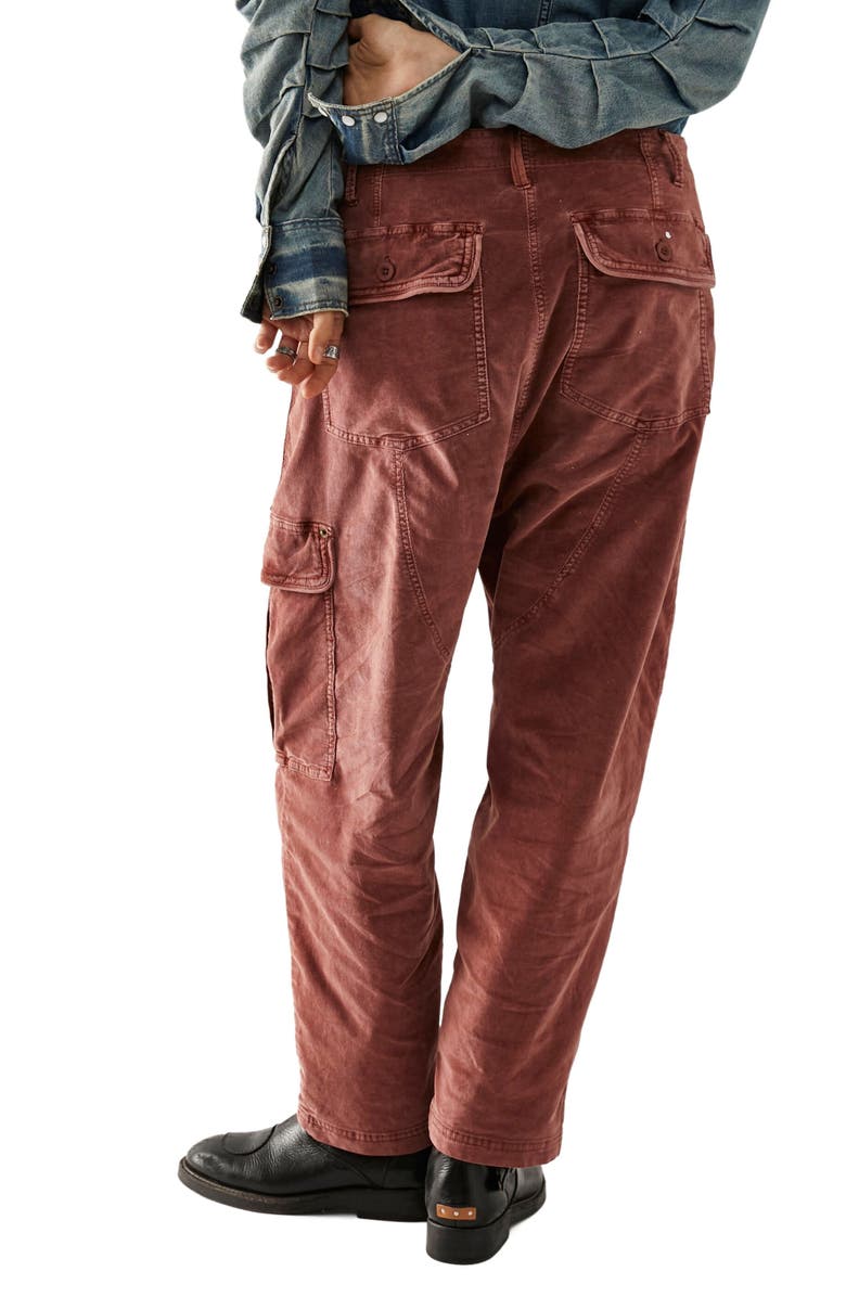 Free People Bay To Breakers Destroyed Cargo Pants, Alternate, color,
