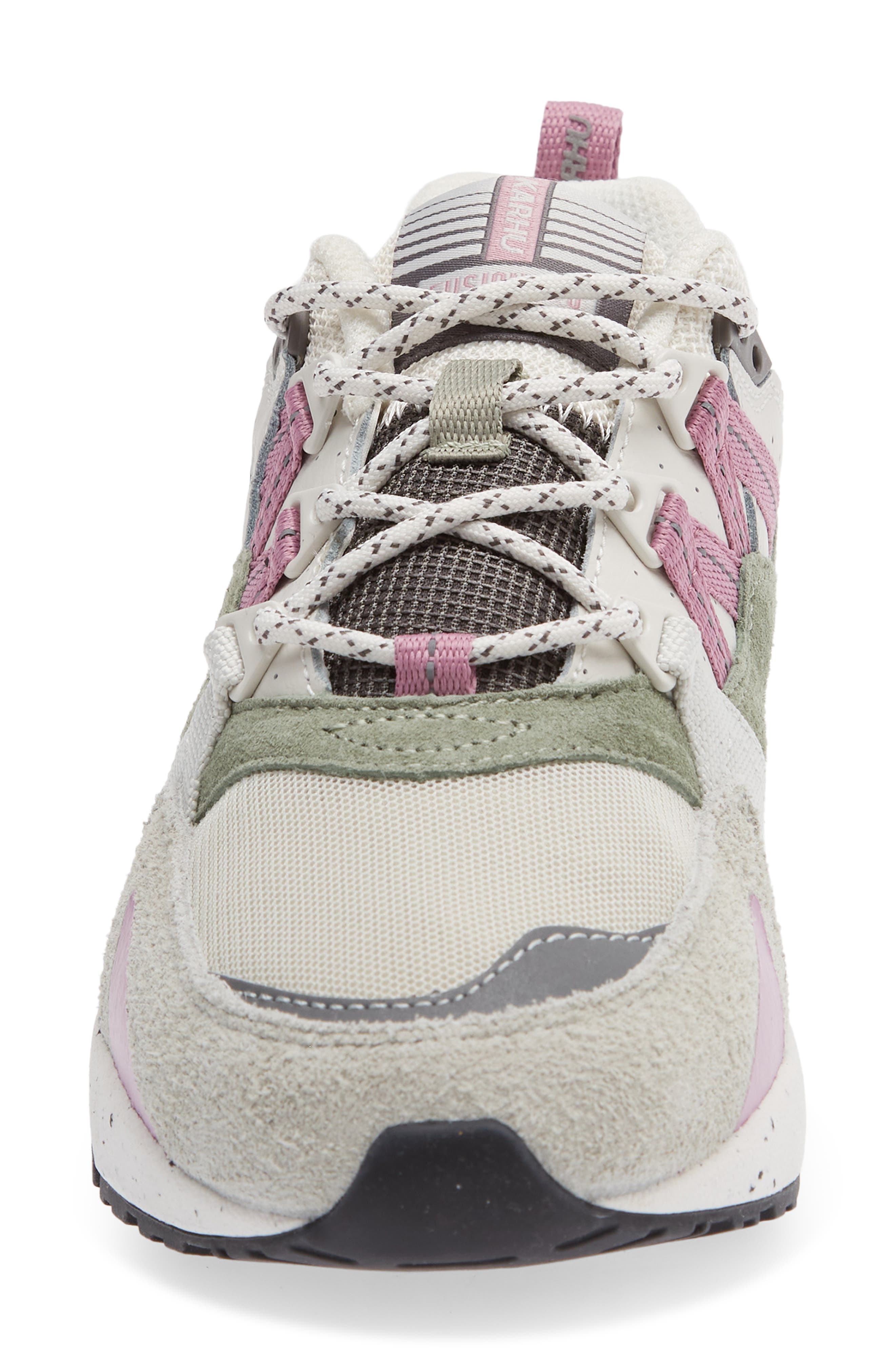 Karhu Gender Inclusive Fusion 2.0 Sneaker, Alternate, color, Dark Gull Gray / Lilas