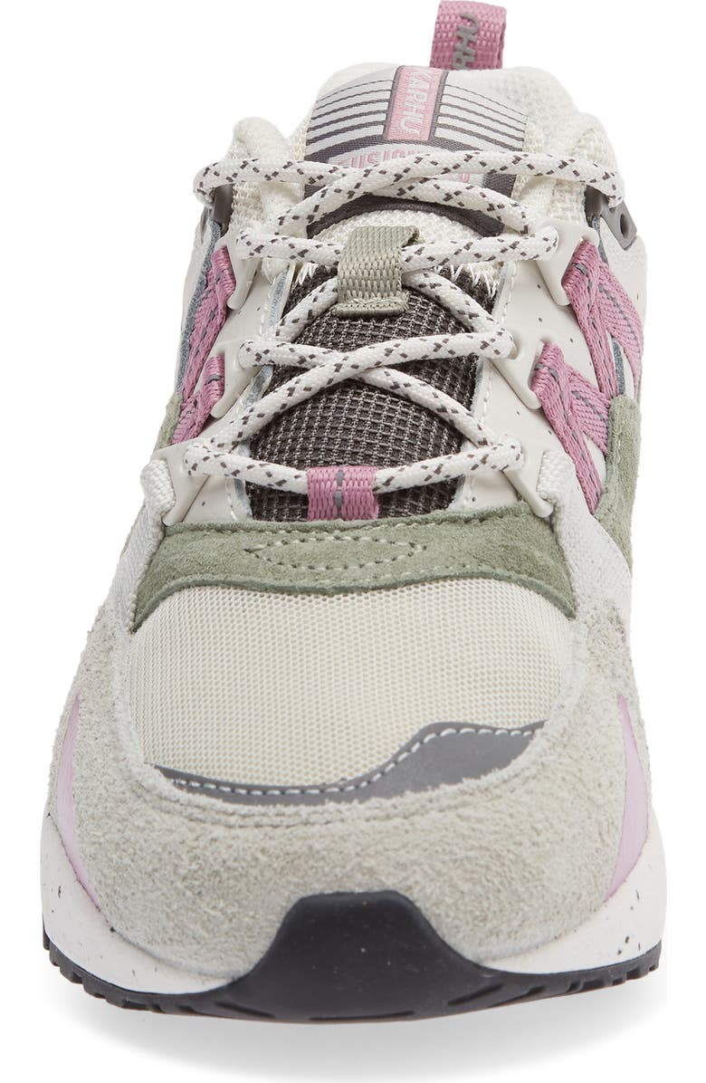 Karhu Gender Inclusive Fusion 2.0 Sneaker, Alternate, color, Dark Gull Gray / Lilas