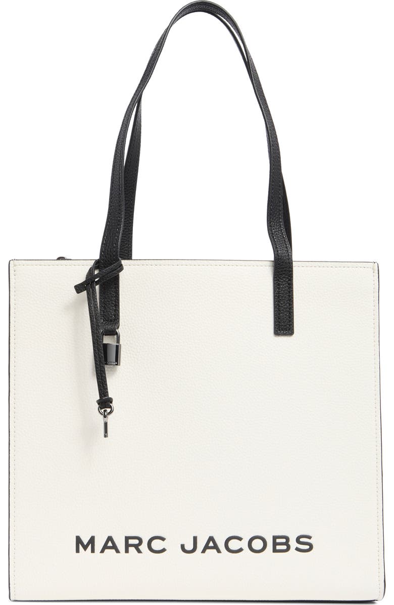 Marc Jacobs Bold Grind Colorblock Leather Tote Bag, Main, color,