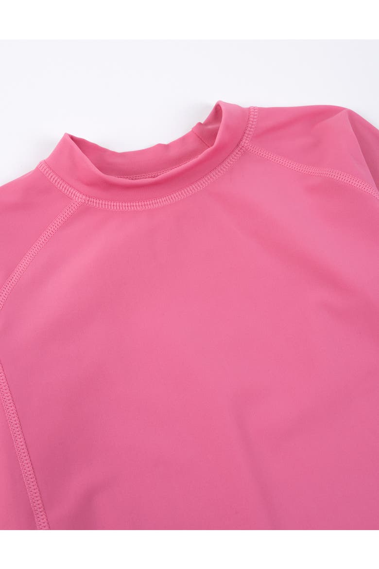 Long Sleeve Rash Guard, UPF 50+ Swim Shirt, Alternate, color, PINK