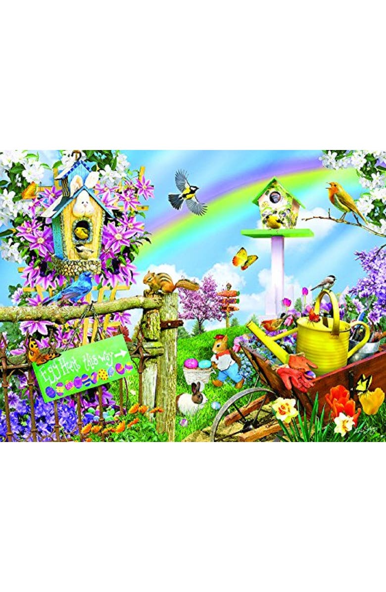 Sunsout Spring Egg Hunt 300 piece Jigsaw Puzzle for Adults, Alternate, color, Multicolor