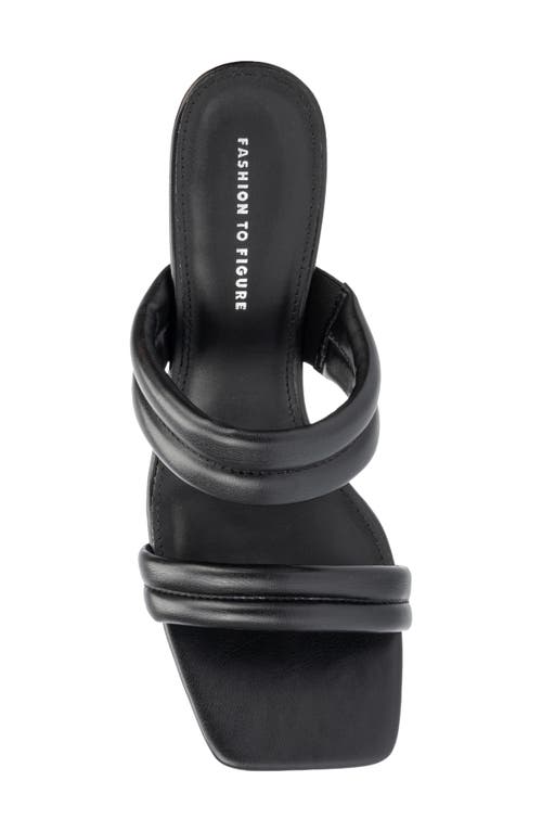 Fashion To Figure Sophia Heeled Sandal In Black