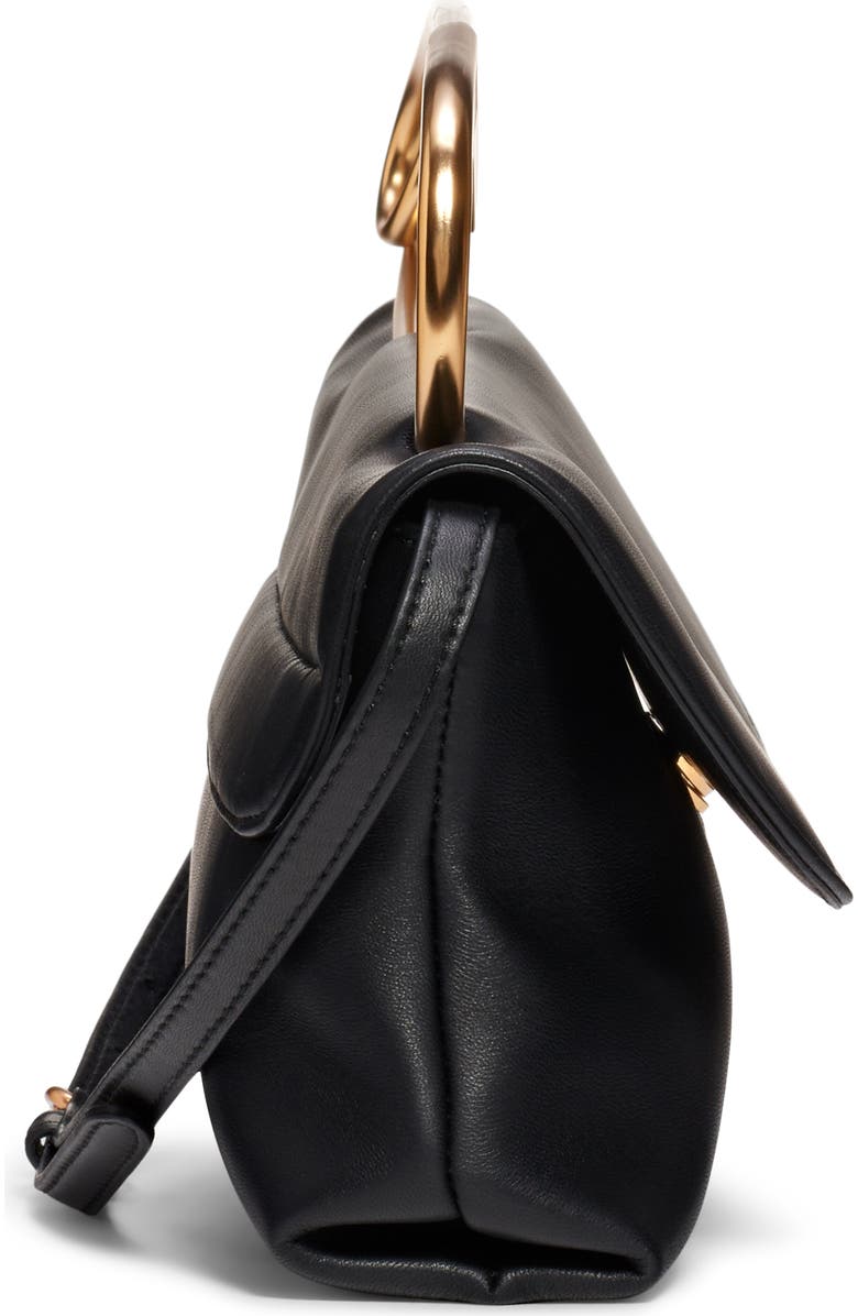 Moschino Safety Pin Top Handle Bag, Alternate, color,