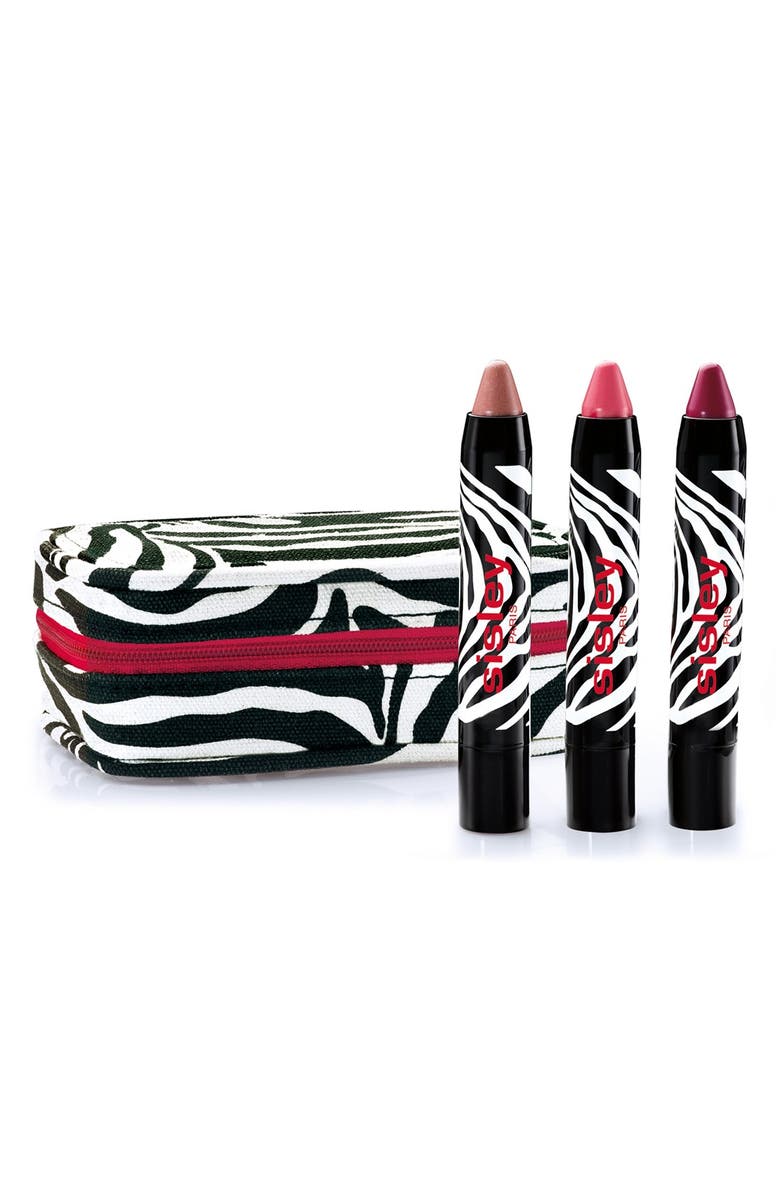 Sisley Paris 'Phyto-Lip Twist' Tinted Lip Balm Trio, Main, color, 