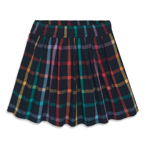 Kids Rainbow Plaid Skirt (Toddler, Little Kid, & Big Kid)