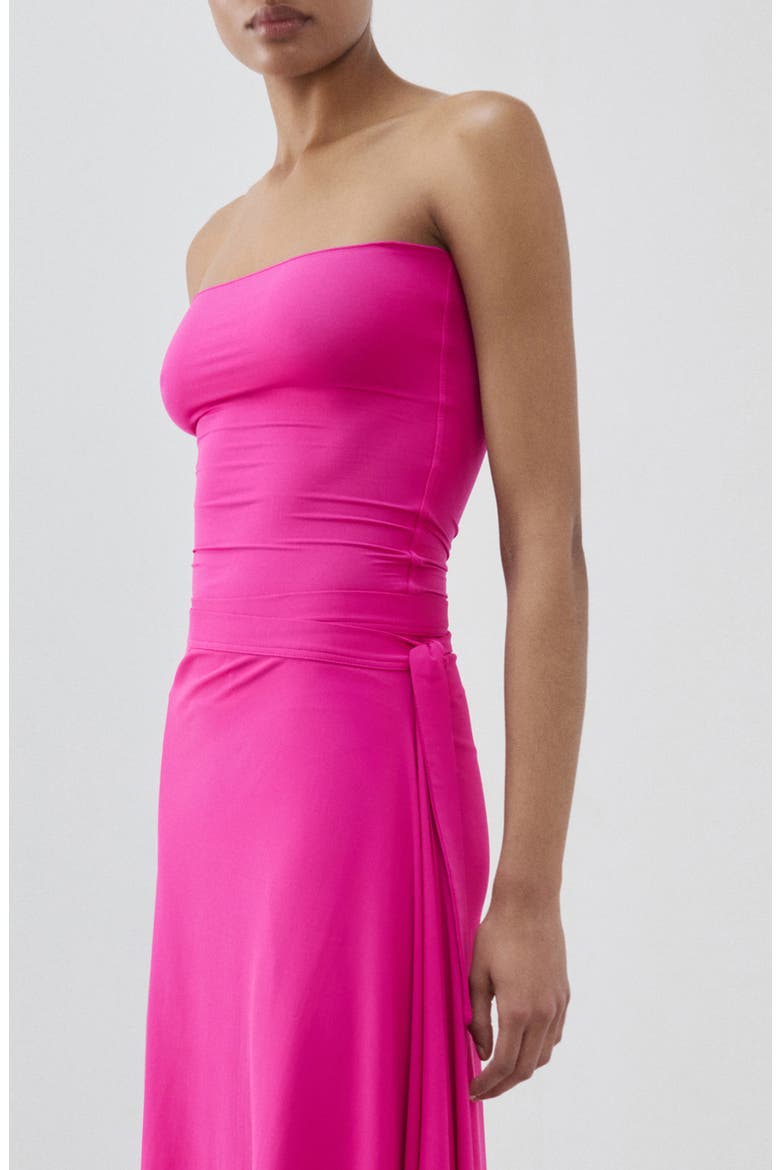 Stretch Tube Top, Alternate, color, FUCHSIA