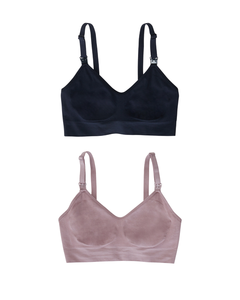 Seamless Nursing + Pumping Bra 2-Pack Bundle