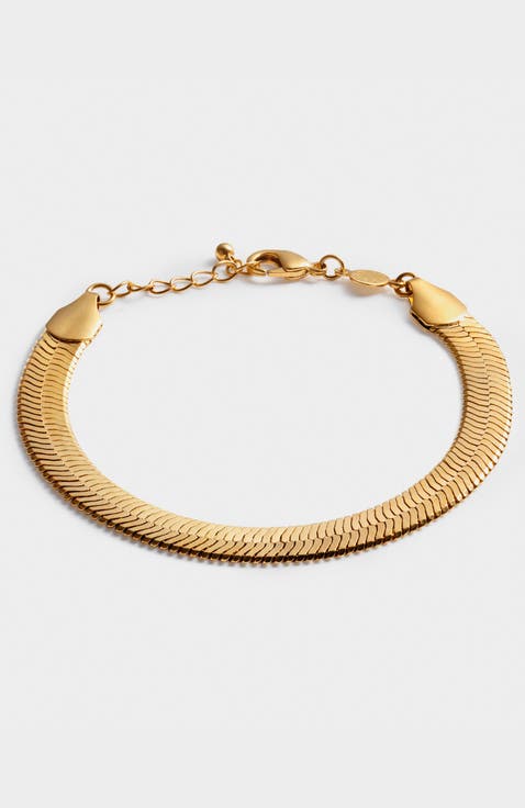 Ciana Large Snake Chain Bracelet