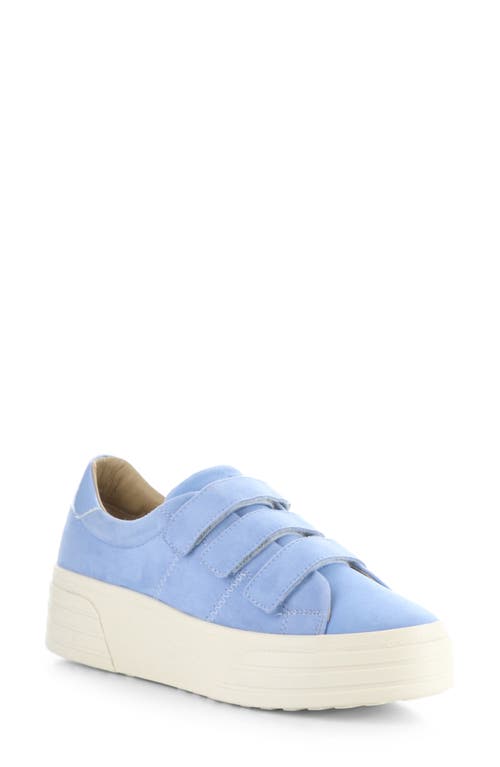 Bos. & Co. Lonnie Platform Sneaker In Blue Bell