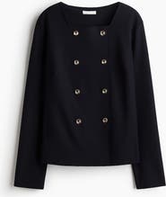 H&M Double-breasted Cardigan