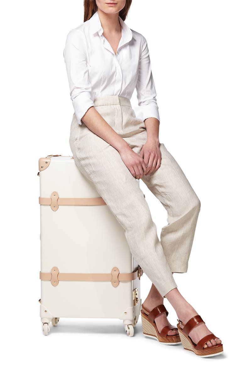 The Sweetheart 27-Inch Check-In Spinner Packing Case, Alternate, color, WHITE