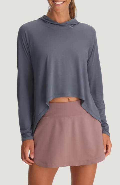 Lightweight Crop Hoodie