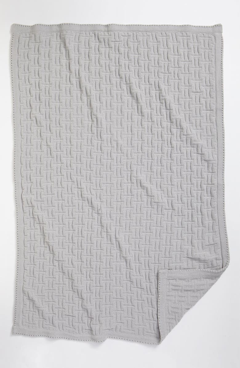 Nordstrom Baby Nordstrom Basket Weave Blanket, Alternate, color, 