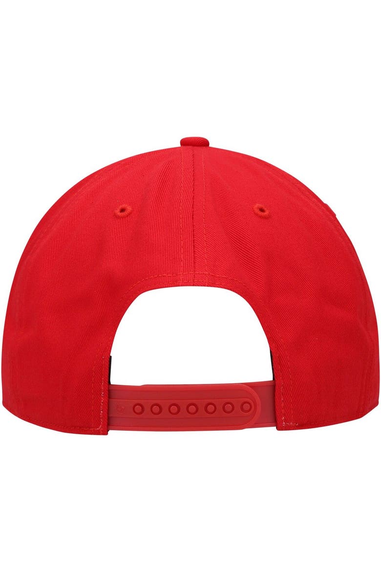 Men's '47 Red Houston Rockets Reflex Hitch Snapback Hat, Alternate, color, Red