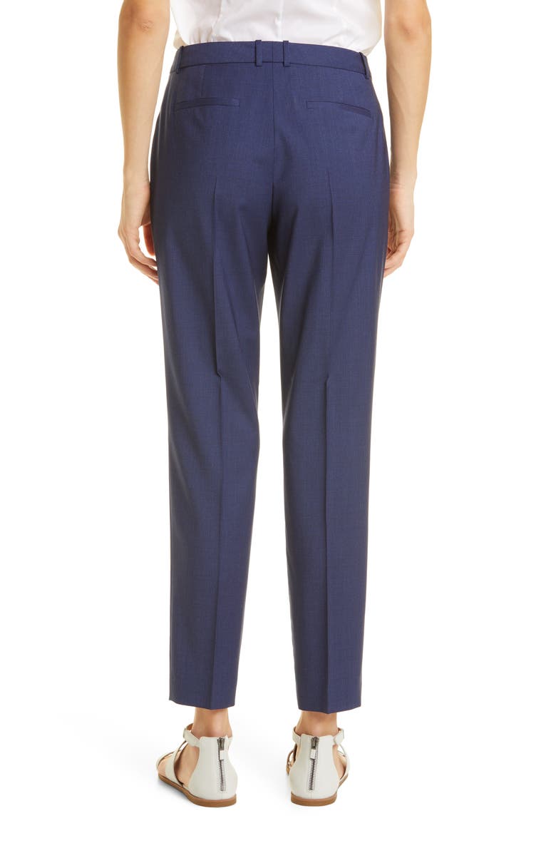 BOSS Tiluna Slim Wool & Silk Suit Pants, Alternate, color, 