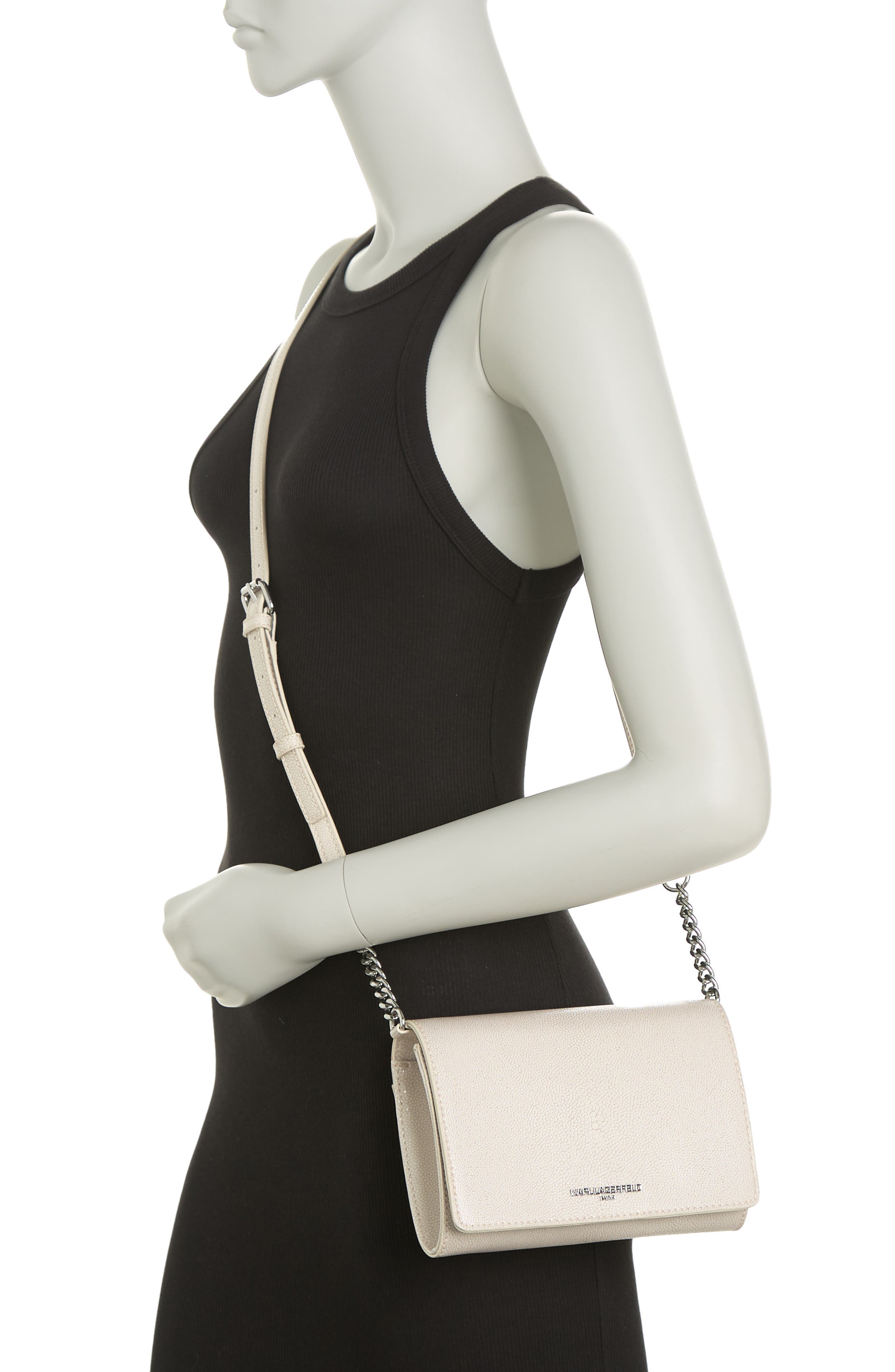 KARL LAGERFELD PARIS Connie Crossbody Bag, Alternate, color, 