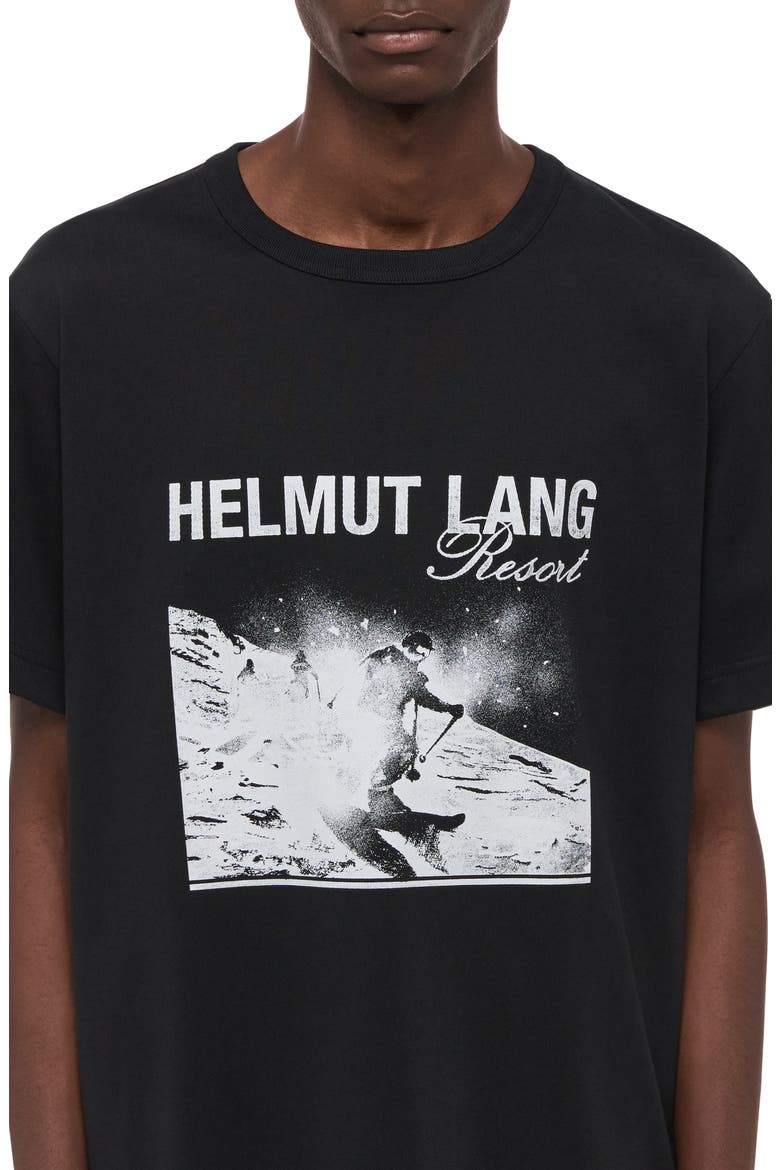 Skier Graphic T-Shirt, Alternate, color, BLACK