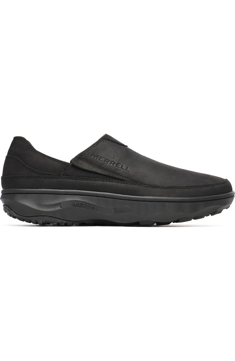 Merrell Silvo Moc Slip-On, Alternate, color, Black